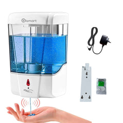 Ozismart Automatic Soap Dispenser Touch-less Handsfree IR Sensor with Power Adapter