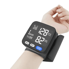 Wrist Blood Pressure Monitor BP Machine Digital Portable Home Use