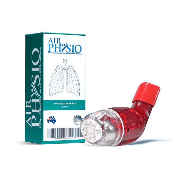 AirPhysio Limited Edition Air Physio Red Average Lung Capacity - TipTop Health