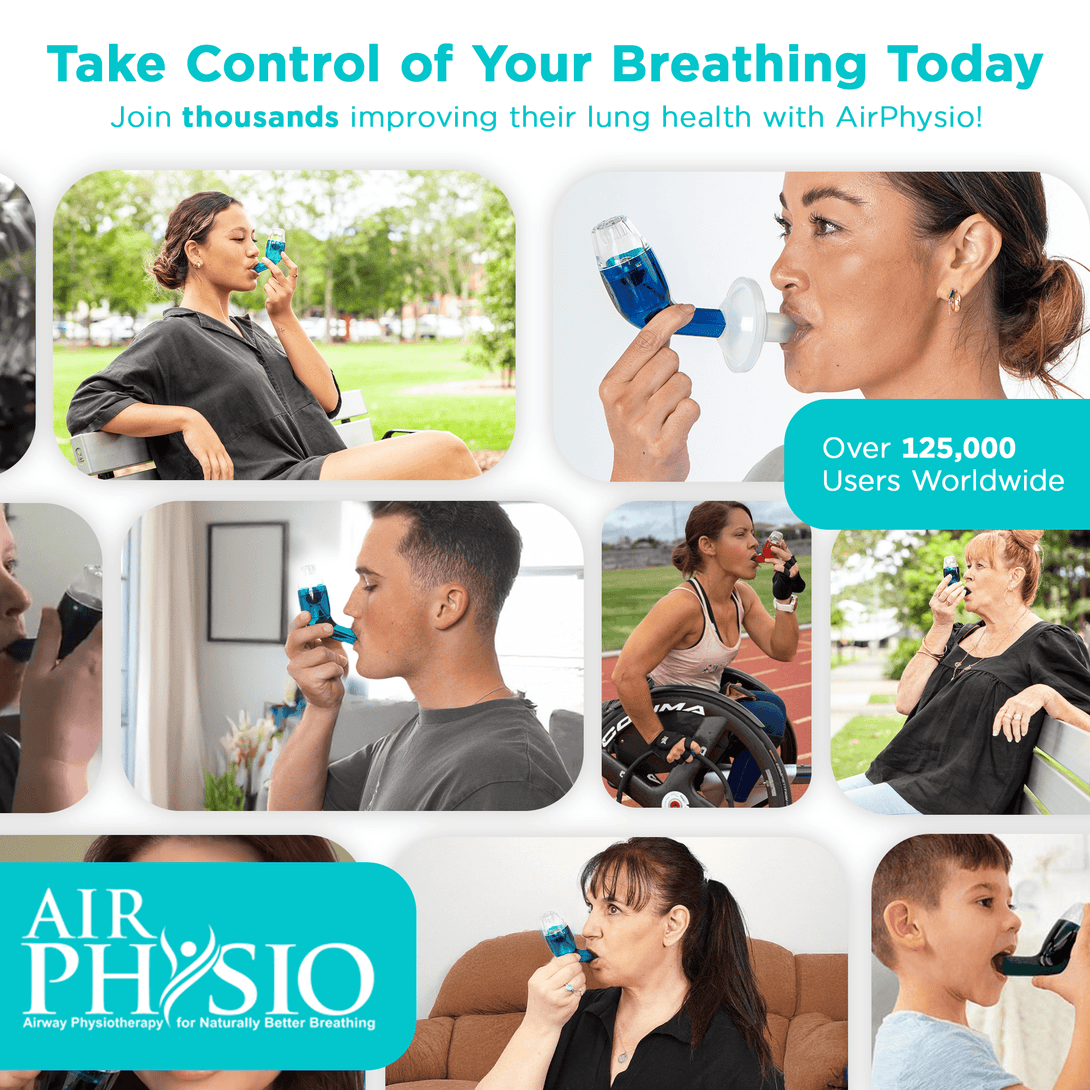 AirPhysio Mucus Removal Tool Oscillating Pressure Device - TipTop Health