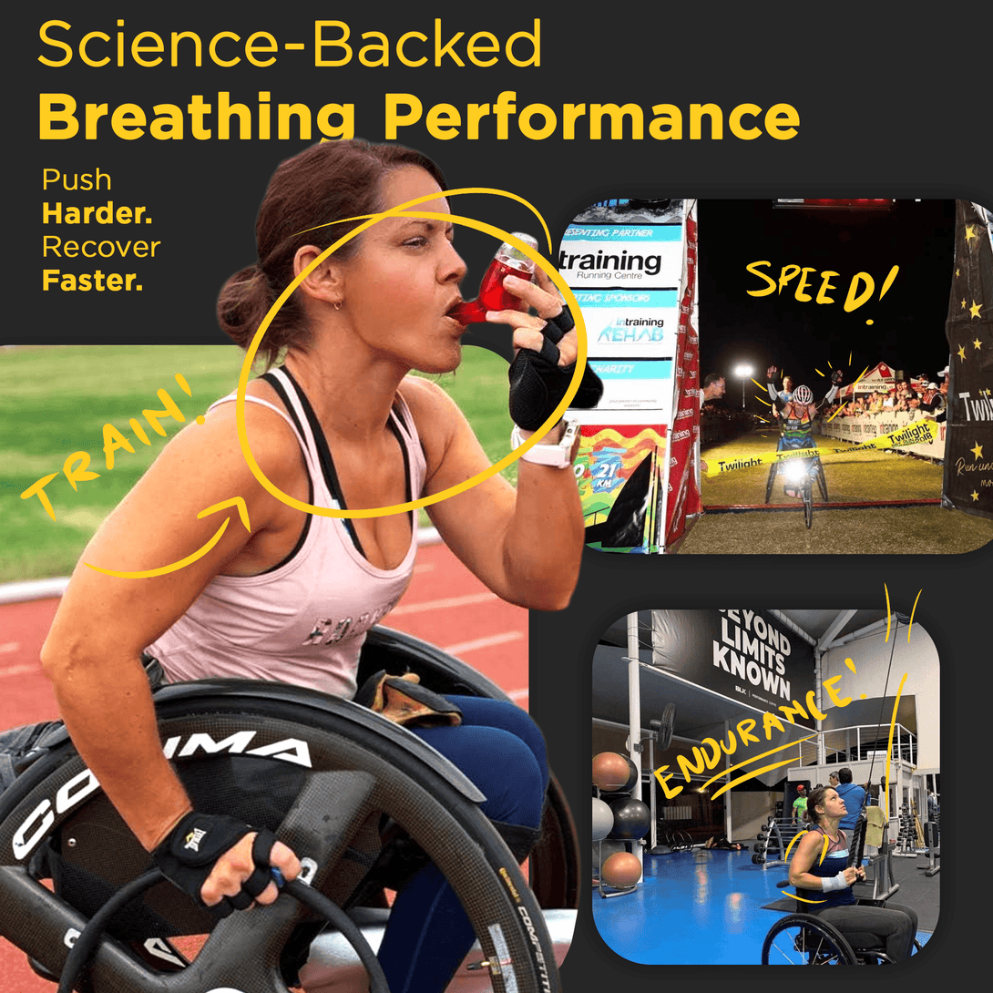 Better Breathing Sports Device - Portable Lung Trainer for Athletes - TipTop Health