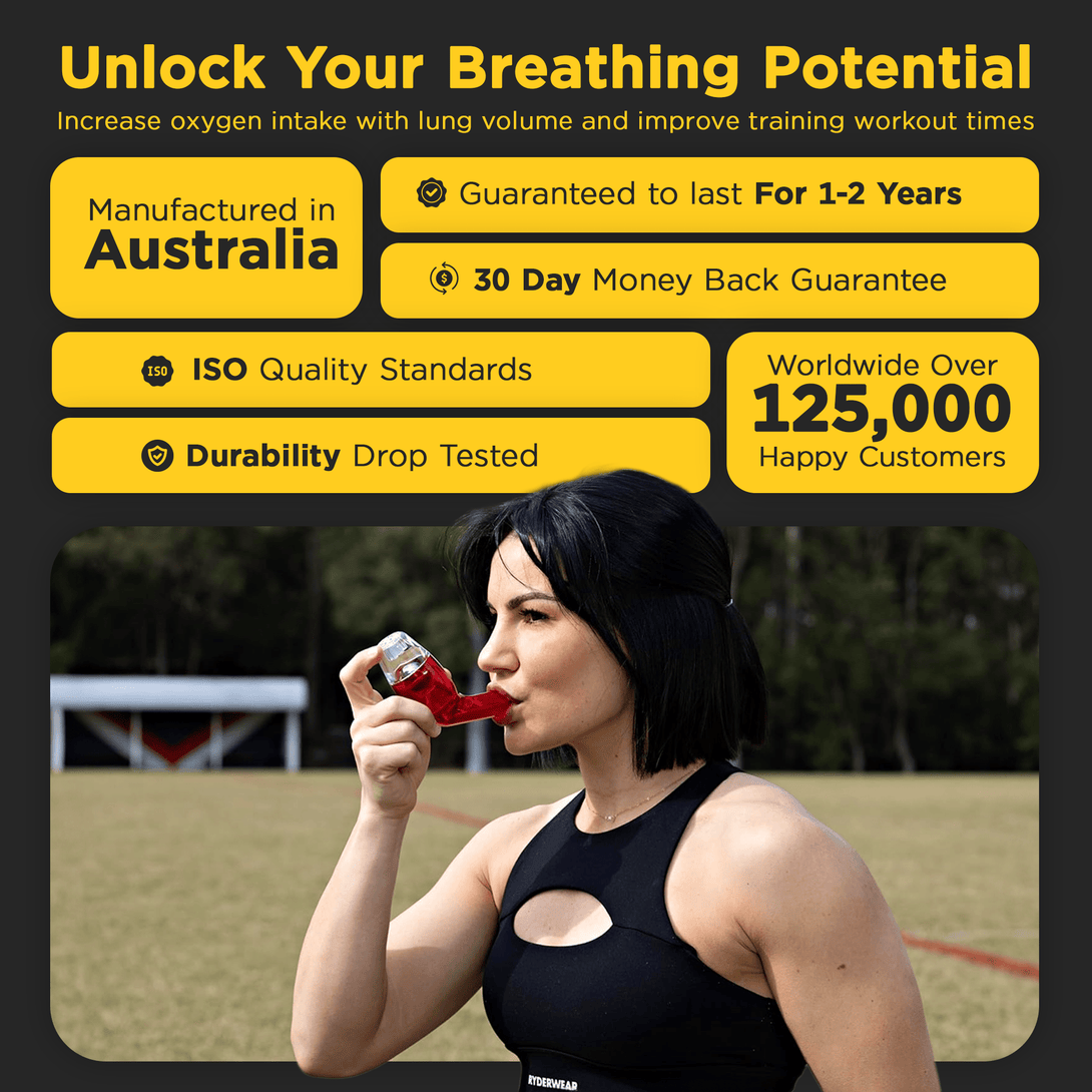 Better Breathing Sports Device - Portable Lung Trainer for Athletes - TipTop Health
