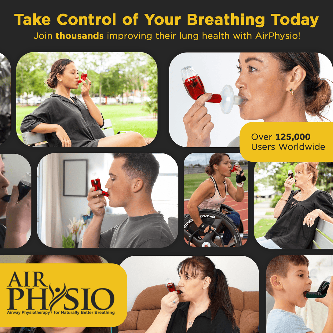 Better Breathing Sports Device - Portable Lung Trainer for Athletes - TipTop Health