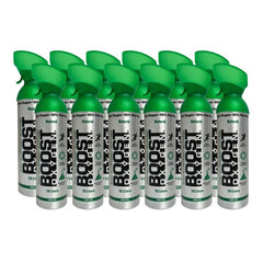 Boost Oxygen 10L Natural Respiratory Support for Fitness & Altitude Australia 12pks