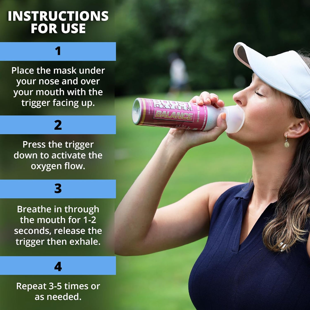 Boost Oxygen 10L Natural Respiratory Support for Fitness & Altitude Australia - TipTop Health