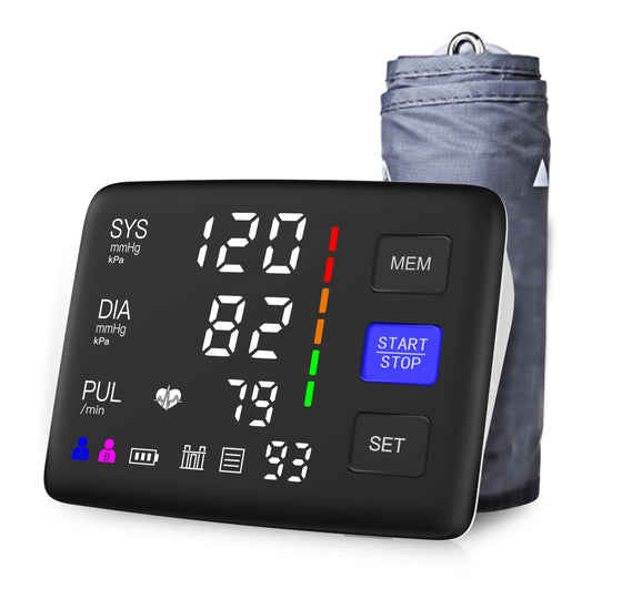 Digital Blood Pressure Monitor Home Use Accurate Readings - TipTop Health