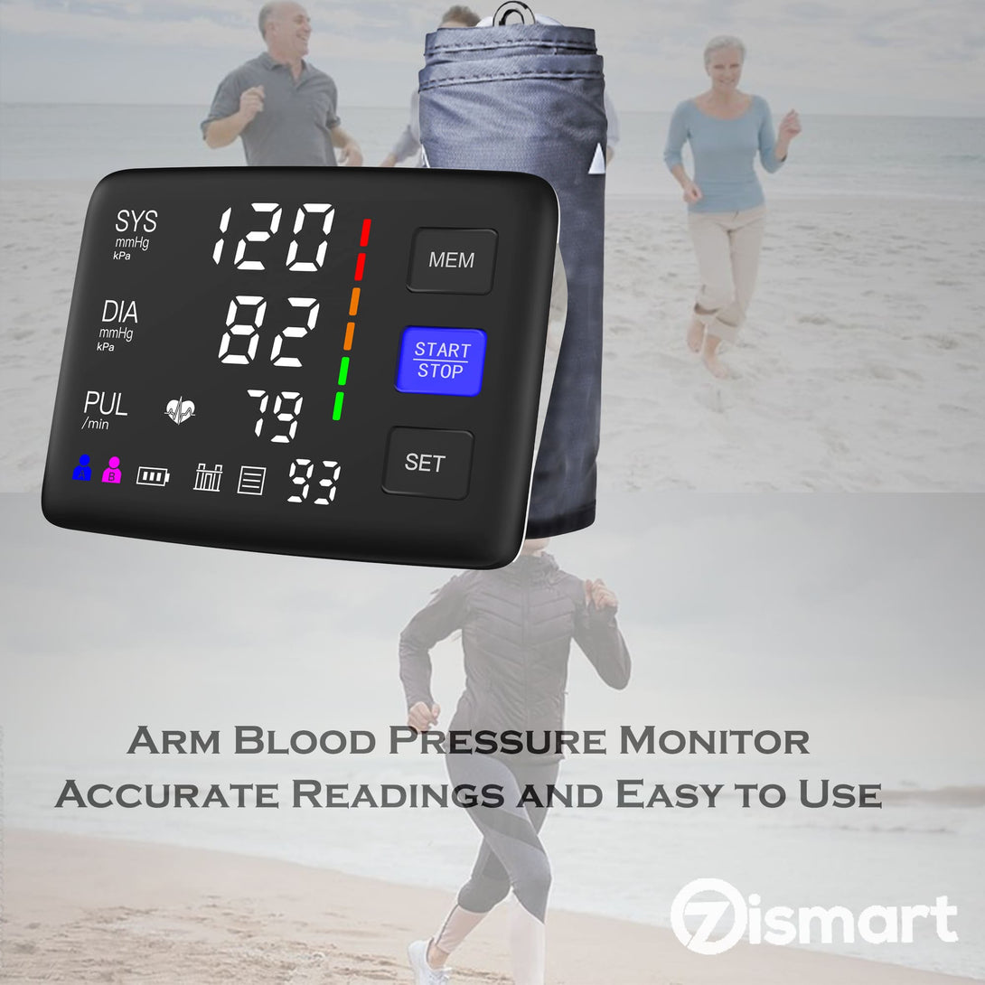 Digital Blood Pressure Monitor Home Use Accurate Readings - TipTop Health