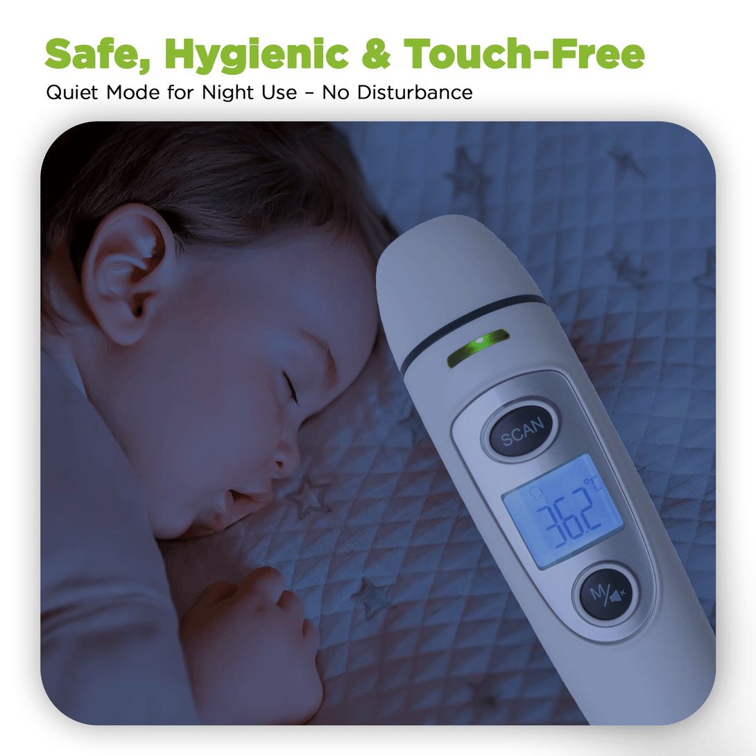 Digital Forehead Thermometer and Ear Baby Adult - TipTop Health