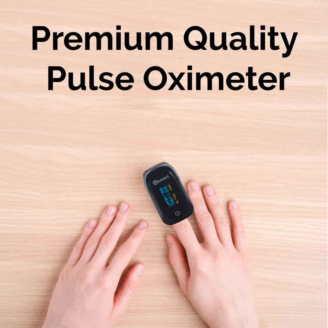 Finger Pulse Oximeter Fingertip Blood Oxygen SPO2 Saturation - TipTop Health