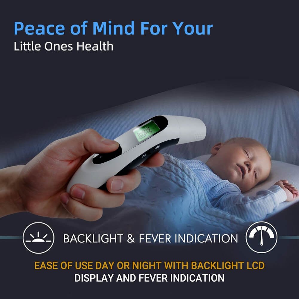 Forehead and Ear Thermometer for Baby & Whole Family - TipTop Health
