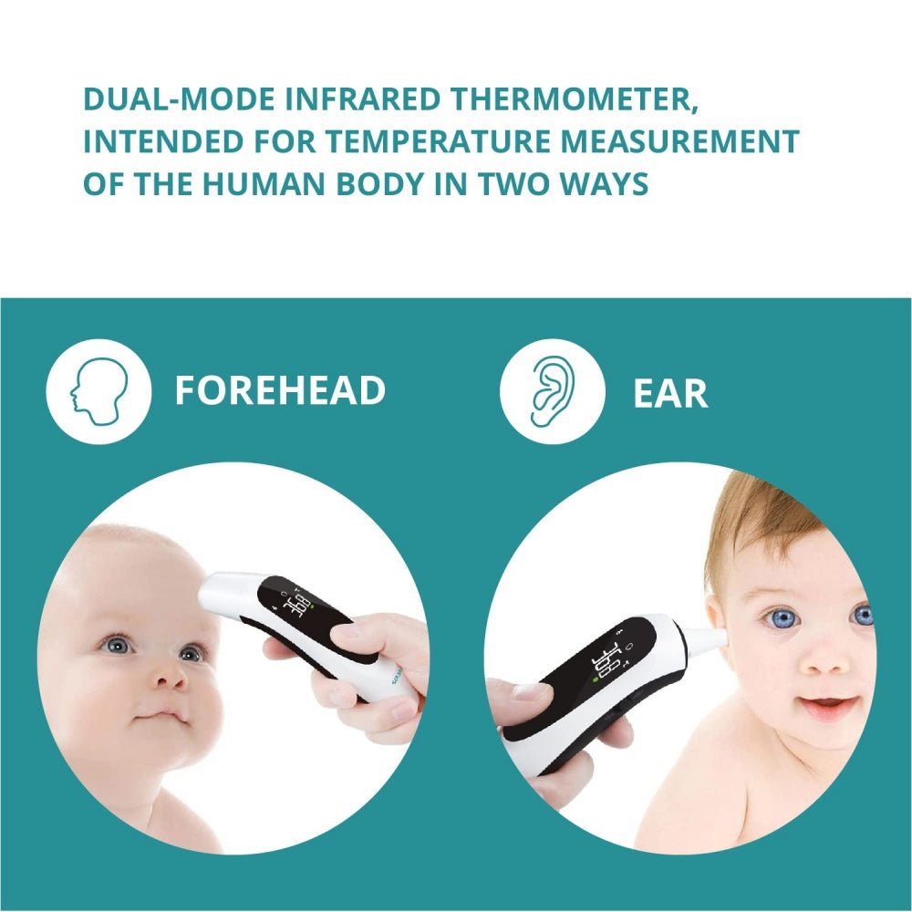 Forehead and Ear Thermometer for Baby & Whole Family - TipTop Health