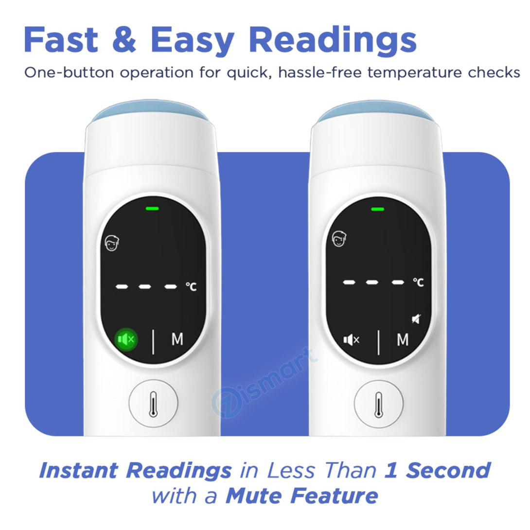 Forehead Ear Smart Thermometer - Fast & Accurate for All Ages TGA ARTG - TipTop Health