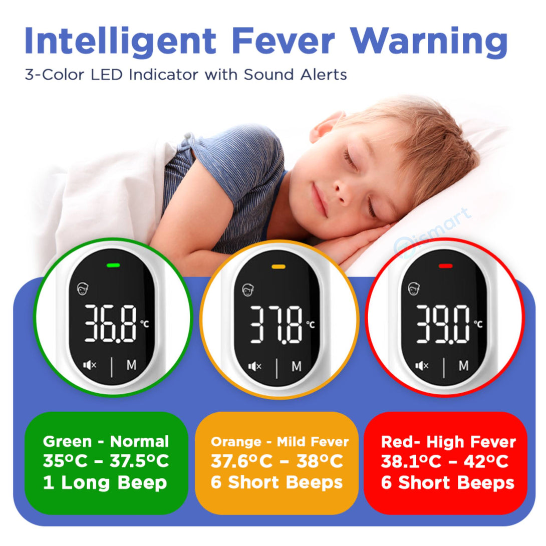 Forehead Ear Smart Thermometer - Fast & Accurate for All Ages TGA ARTG - TipTop Health
