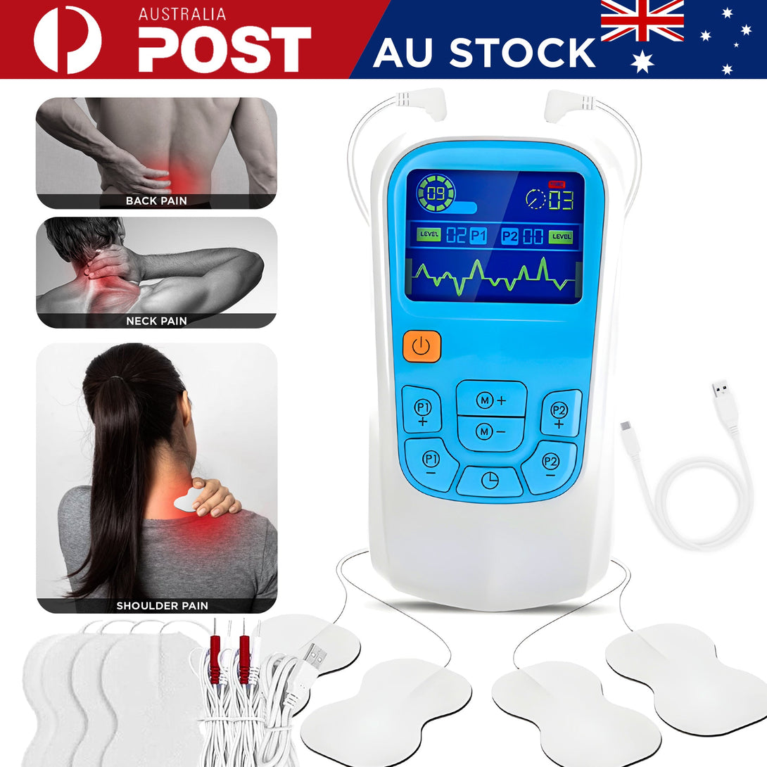 TENS EMS Machine, Electric Muscle, Joint Pain Relief & Massager Wireless - TipTop Health