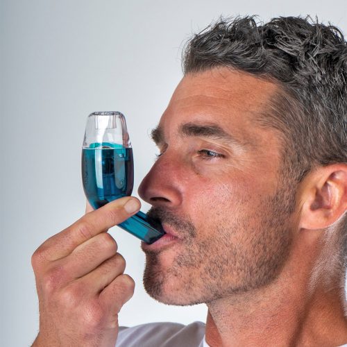 AirPhysio Blue Breathing Aid Asthma