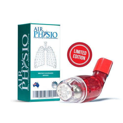 AirPhysio Limited Edition Air Physio Red Average Lung Capacity